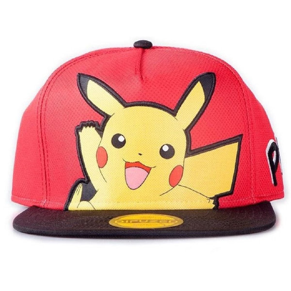 Pokémon Snapback Cap Pikachu Pop Art