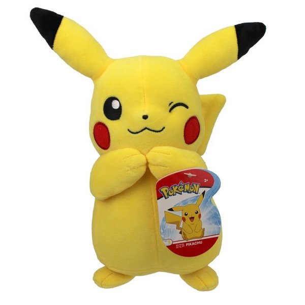 Pokémon zwinkerndes Pikachu Plüschtier ca. 20 cm