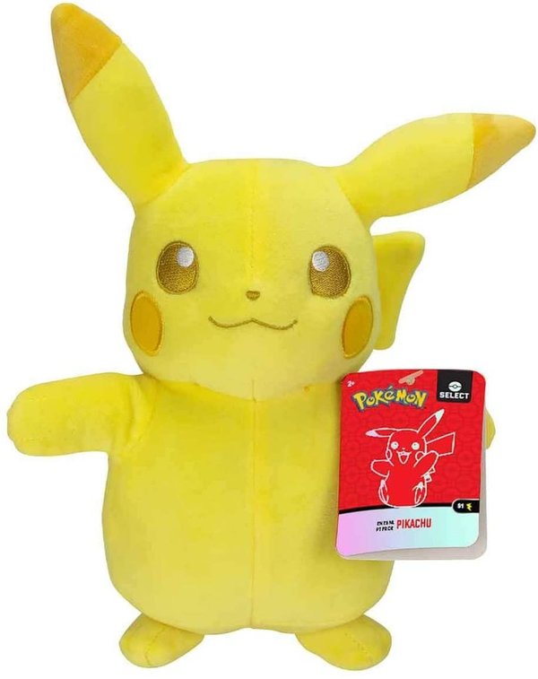 Pokémon Pikachu Plüschtier (Monochrom) 20 cm