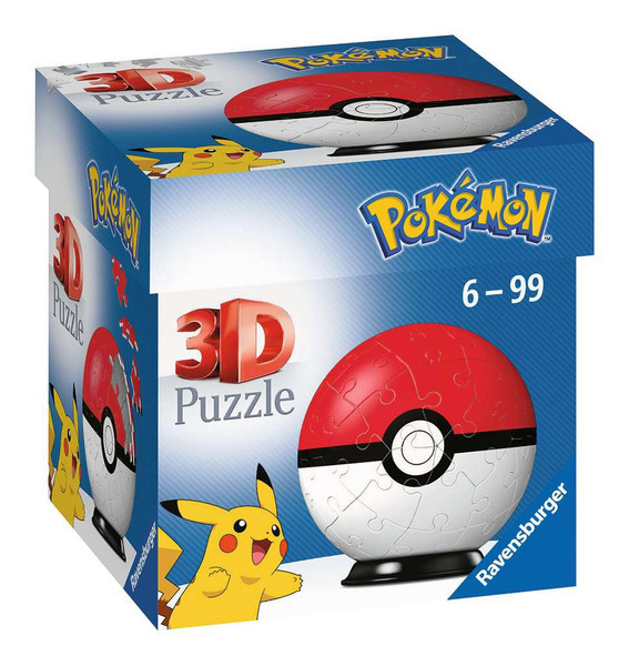 Ravensburger Pokémon 3D Puzzle Pokéball Classic