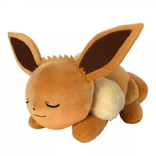 Pokémon schlafendes Evoli Plüschfigur 45 cm