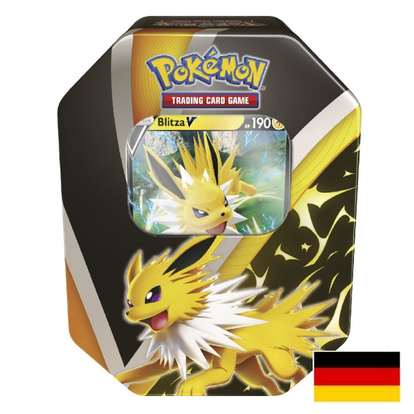 Pokemon Karten Tin Box Schwert & Schild Blitza V DE