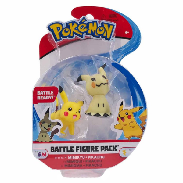 Pokemon Battle Figure Pack Mimigma und Pikachu