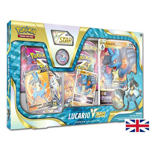 Pokemon Karten Lucario VSTAR Premium-Collection EN