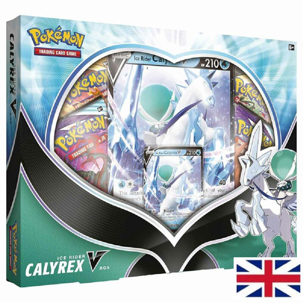 Pokémon Karten Ice Rider Calyrex V Box EN